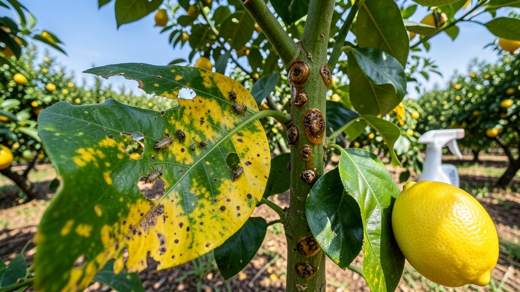Lemon Tree Sick: Revive Your Tree With Organic Fungal Blight Cure