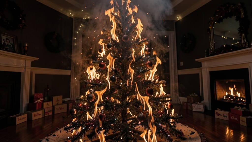 Christmas Tree Fire Video: Real Causes and Prevention Tips From Experts