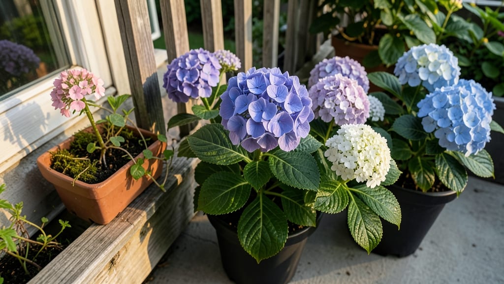 Dwarf Hydrangea for Small Spaces and Containers