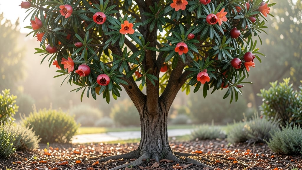 How Tall Do Pomegranate Trees Grow: Mature Sizes by Variety and Growing Conditions