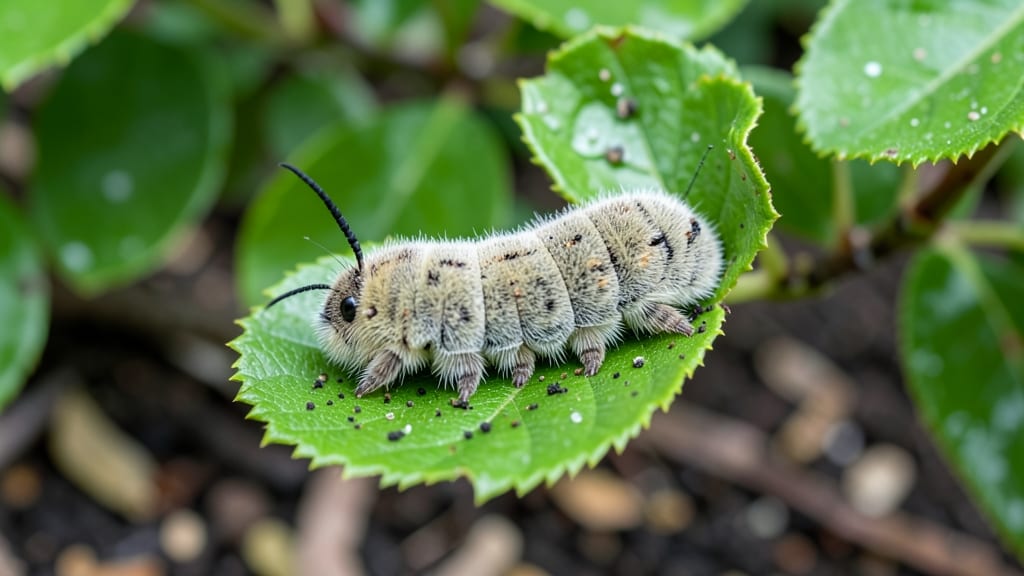 Cherry Tree Caterpillar: Organic Spray Solution for Leaf Damage Control