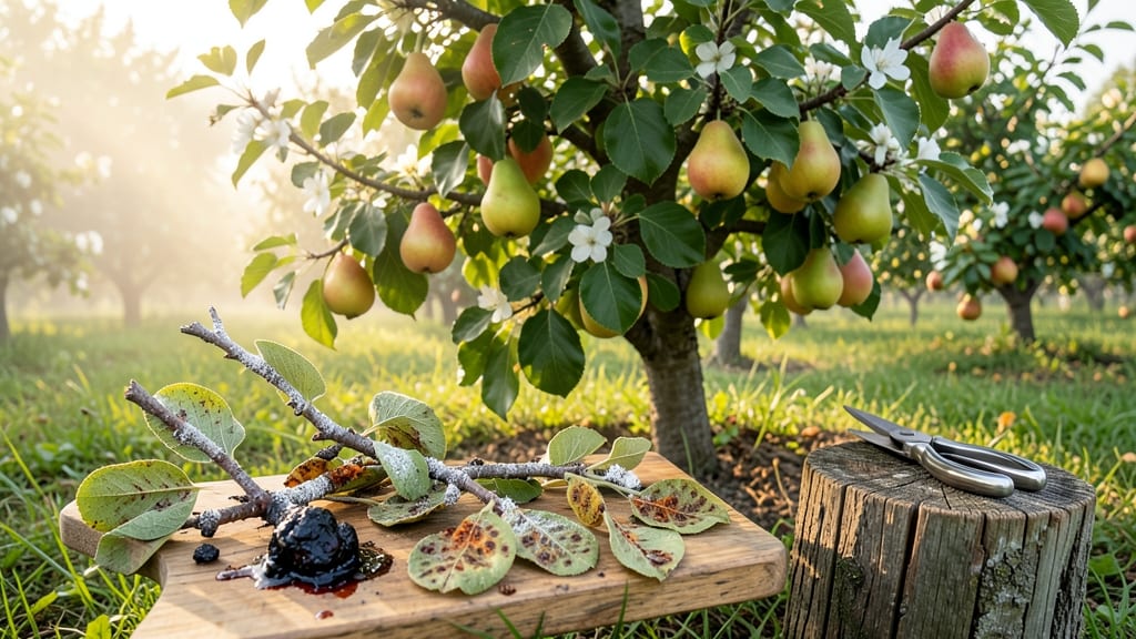 Pear Tree Diseases Pictures: Visual Guide to Identify and Treat Common Fungal Blights