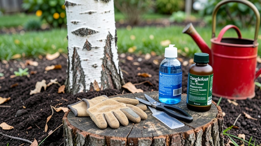 Tree Bark Peeling Treatment: Gentle Rescue for Sunburnt or Damaged Bark