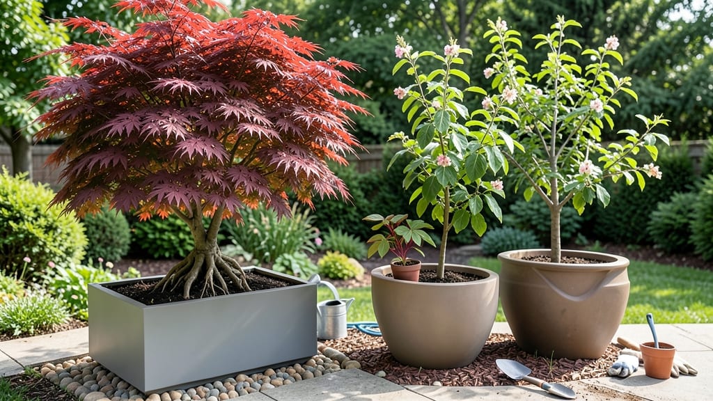 Large Outdoor Tree Planters: Bold Vertical Gardens for Small Yards