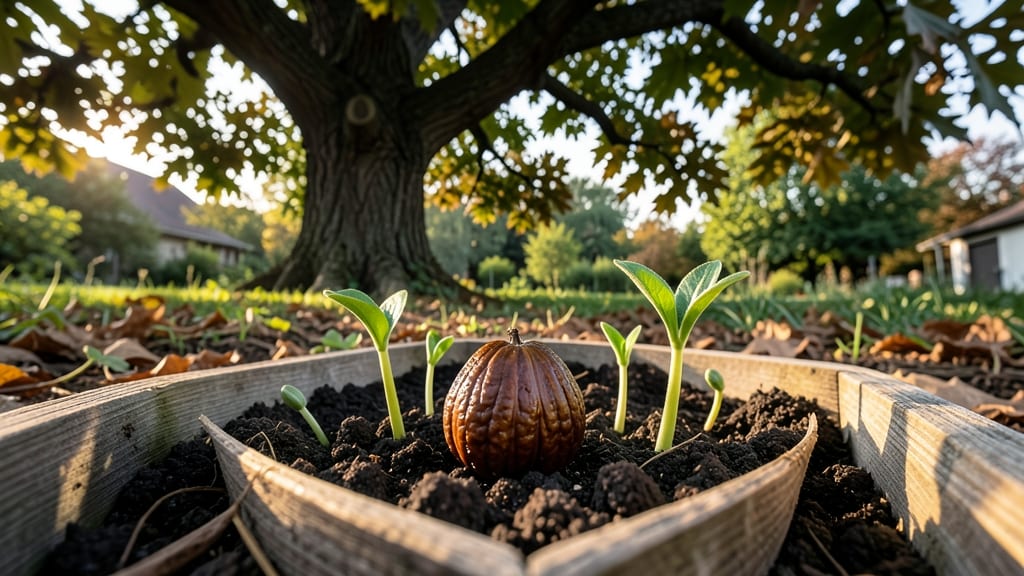 Black Walnut Tree Seeds with Strong Germination