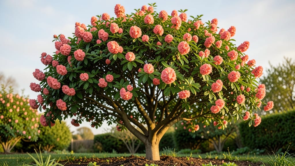 Pink Hawthorn 'Crimson Cloud'