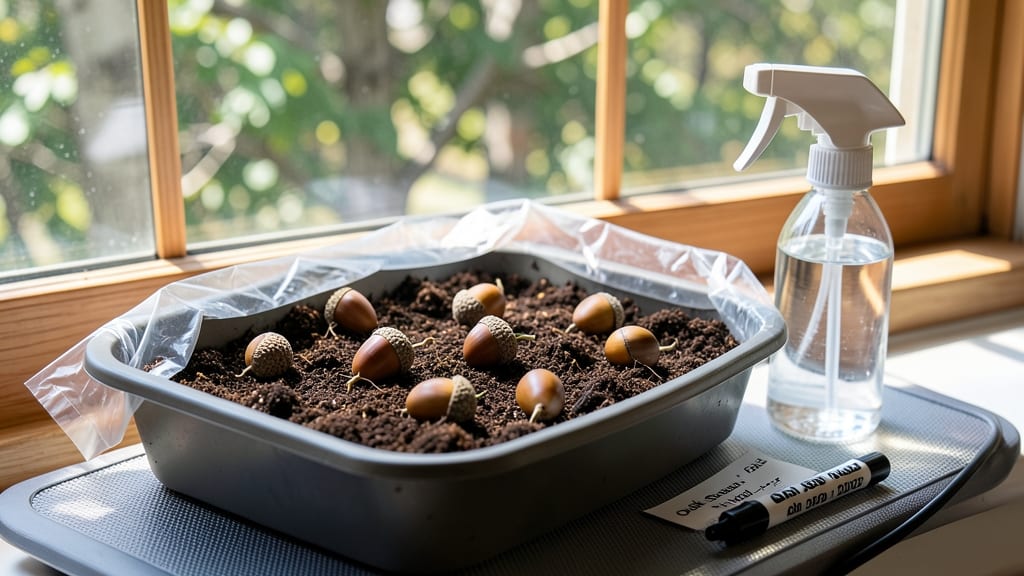 How to Germinate Oak Tree Seeds: Cold Stratification Trick for Reliable Growth