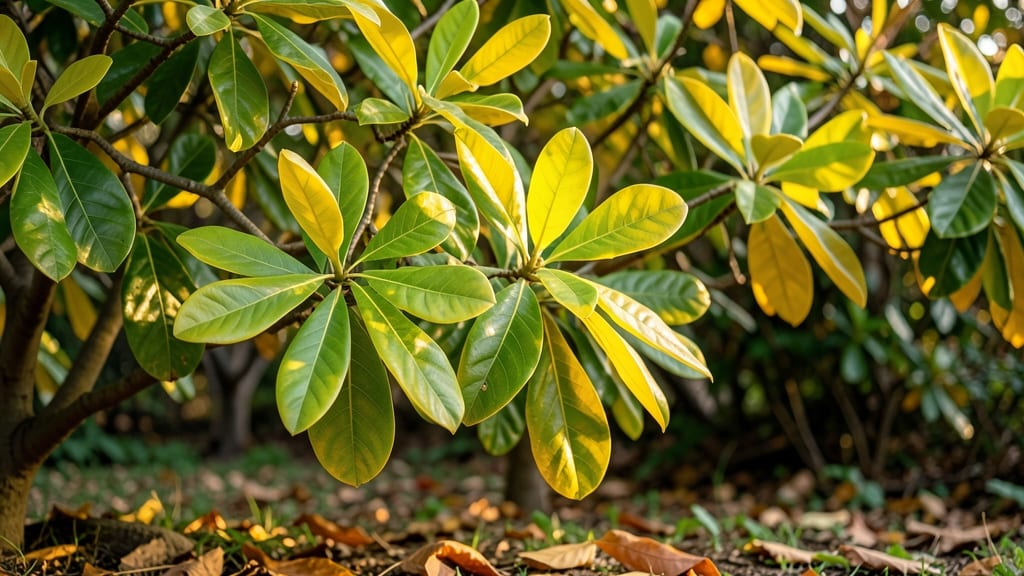 Classic Yellow-Green Fall Foliage