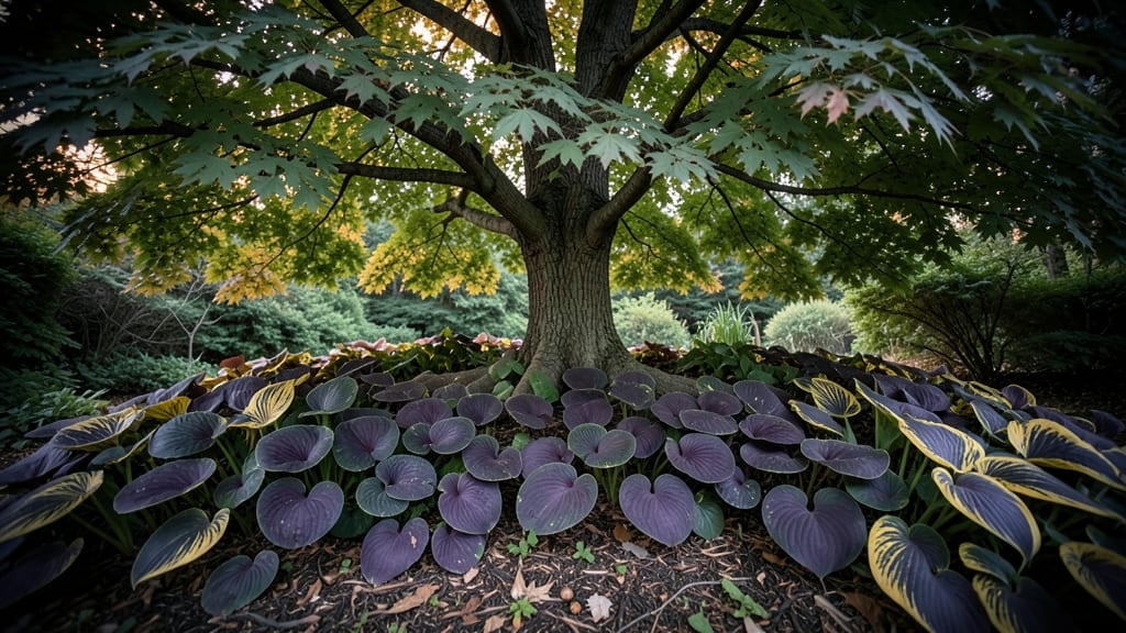 Hostas for Lush Ground Cover
