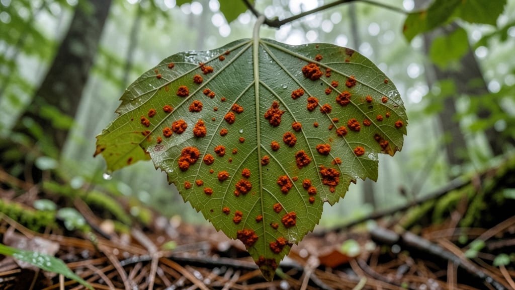 Rust Diseases on Sourwood Trees