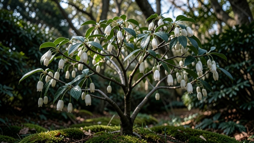 Japanese Snowbell Tree White Flowers