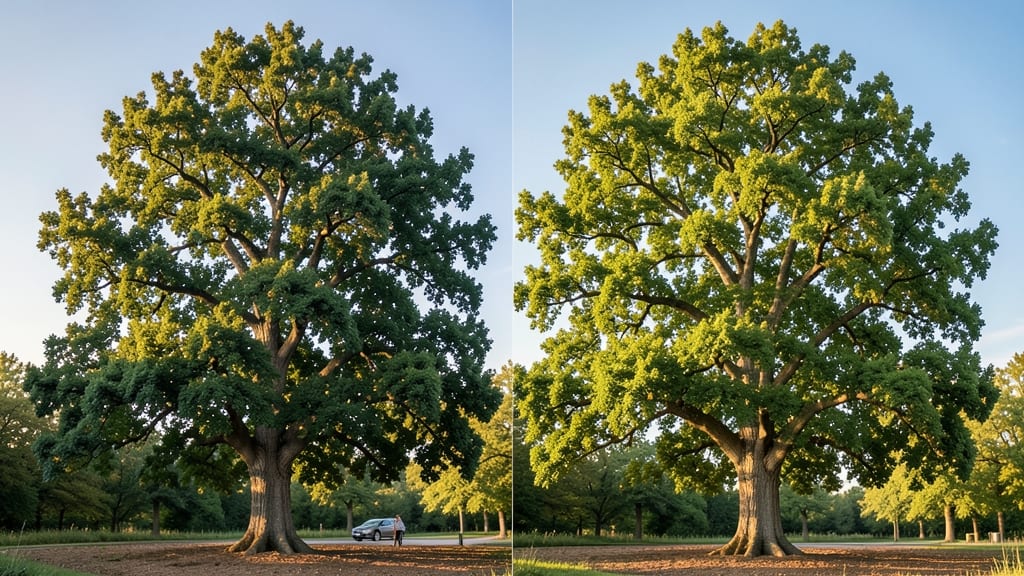 How Tall Can an Oak Tree Grow: Record Heights by Species and Climate Zones