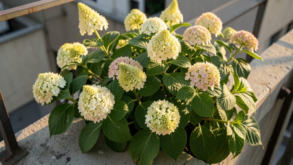 Panicle Hydrangea Macrophylla for Late-Summer Blooms
