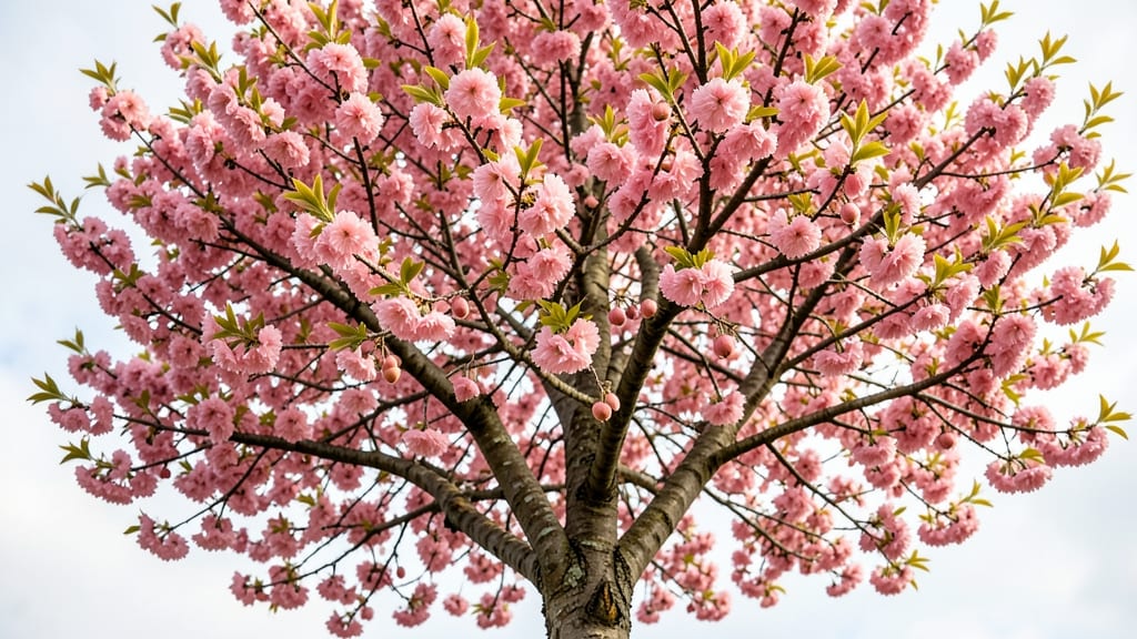 Pink Flowering Crabapple Trees