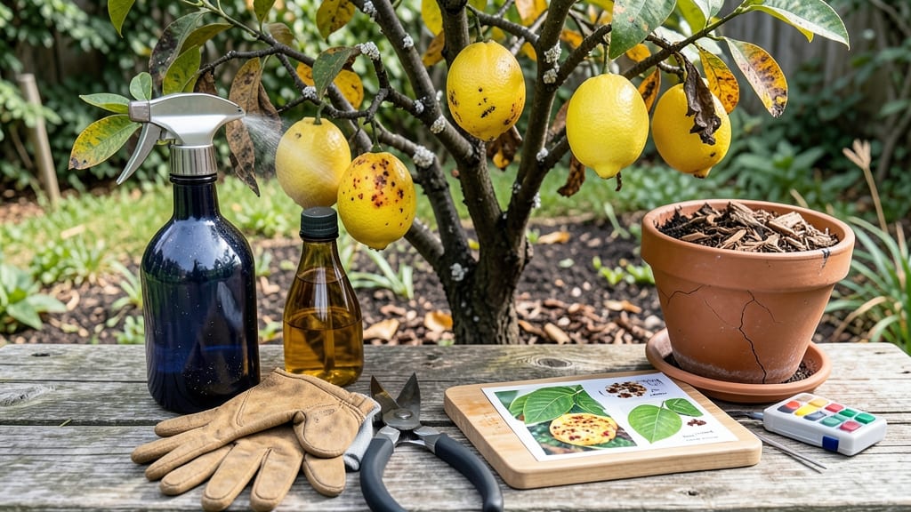 Lemon Tree Disease Treatment: Citrus-Safe Fungicide Mix for Fast Revival