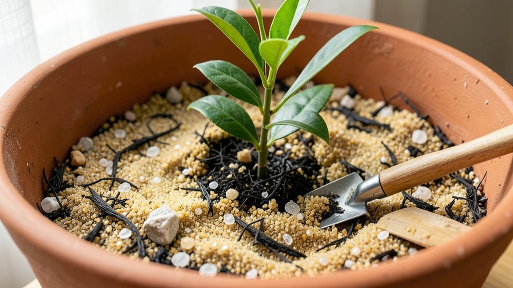 Well-Draining Soil Mix for Tea Trees
