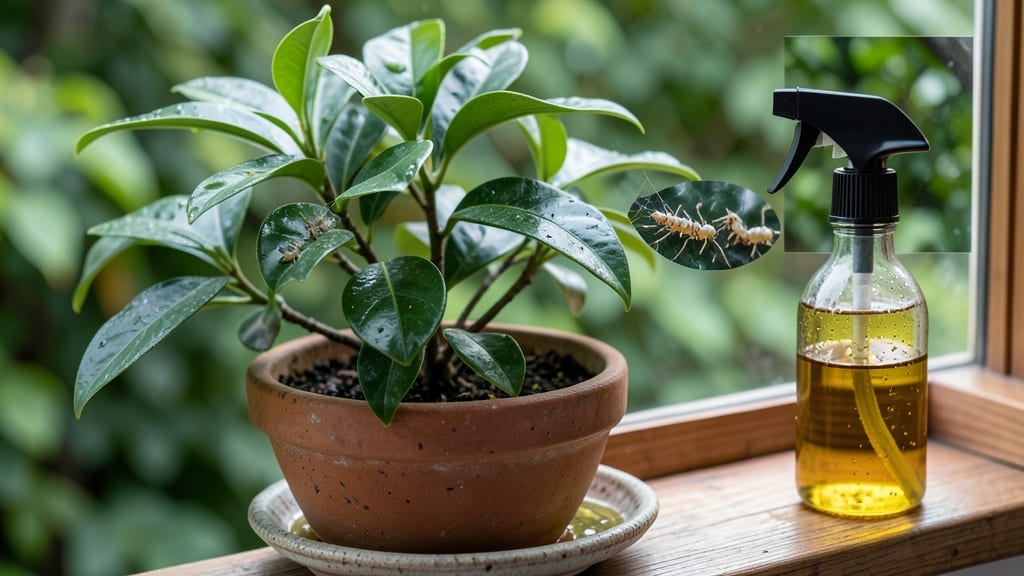 Pest Control for Container-Grown Tea Trees