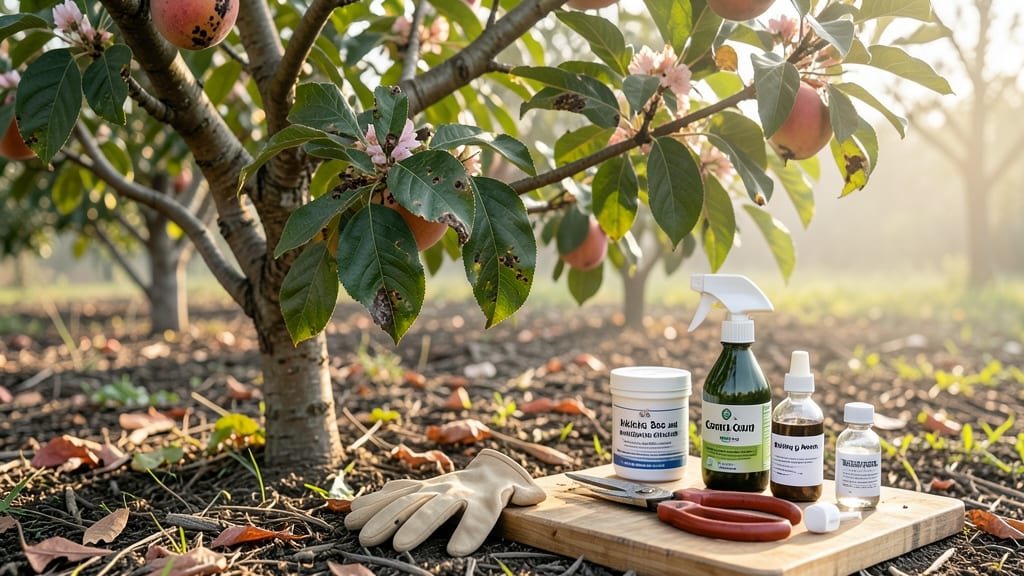 Peach Tree Bacterial Spot Treatment: Copper-Based Spray That Stops Fungal Spread
