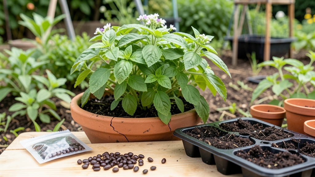 Tree Basil Seeds: Cold-Stratified Sprouting in 2 Weeks