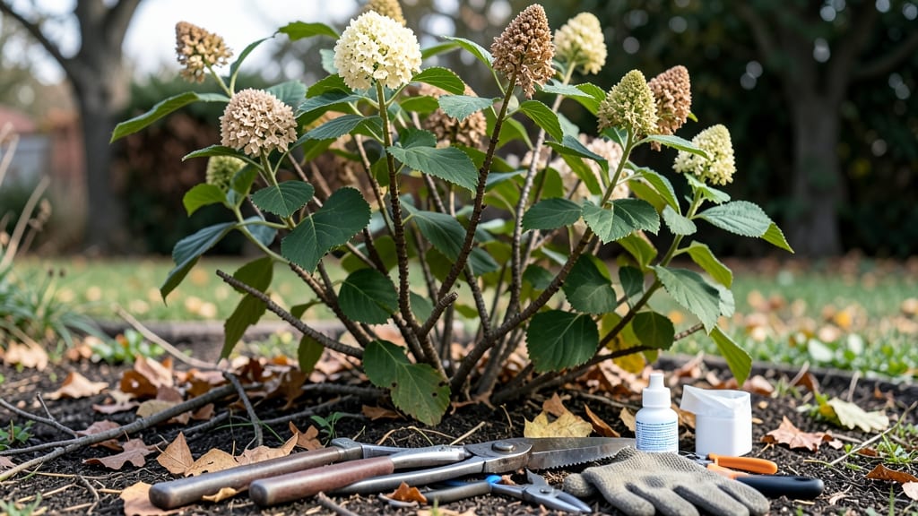 Hydrangea Tree Pruning in Fall: Dormant Season Secrets for Stronger Blooms Next Year