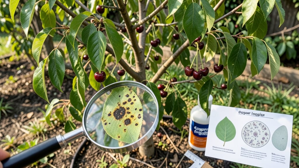Black Spots on Cherry Tree Leaves: Fungal Blight Diagnosis and Organic Cure