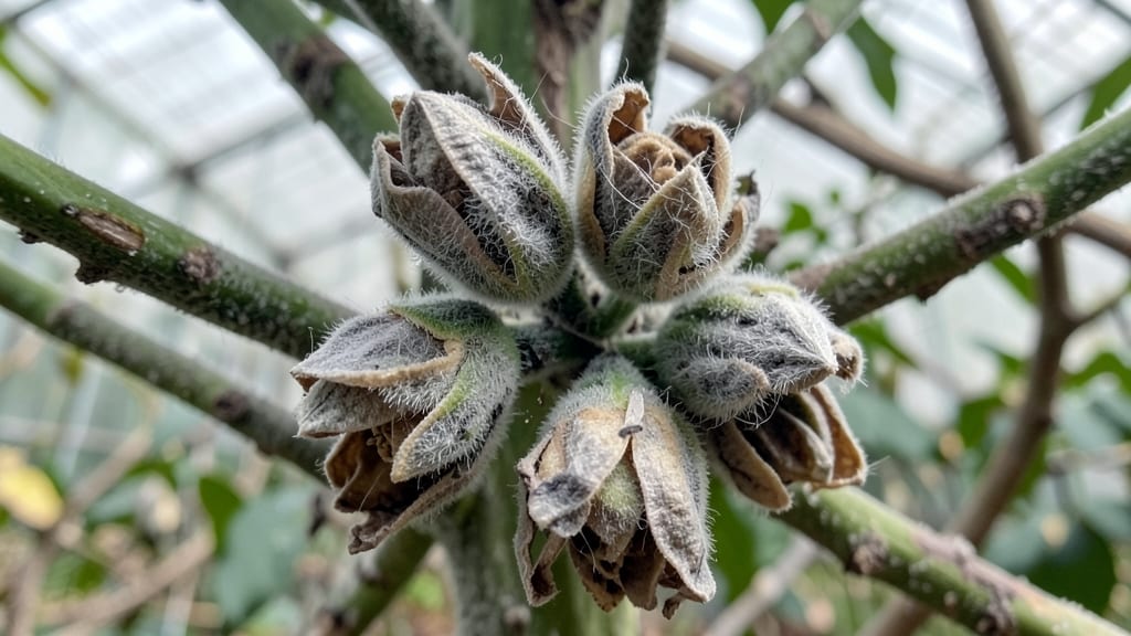 Botrytis Blight on Flowers