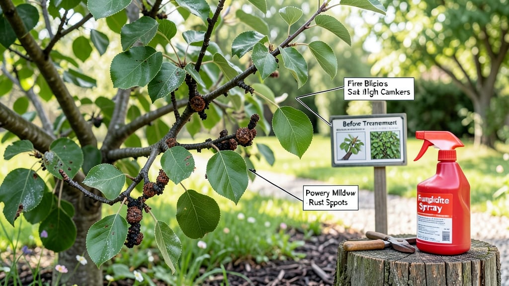Pear Tree Diseases and Treatment: Spot, Stop, and Save With Organic Fixes