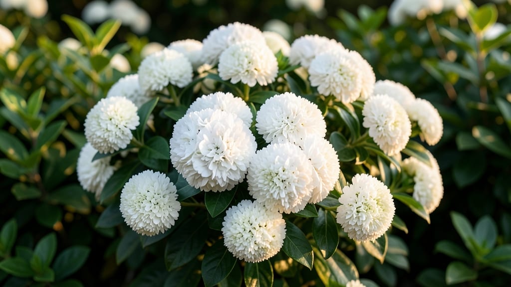 10 Trees With White Pom Poms: Disease-Resistant Decor For Year-Round Beauty