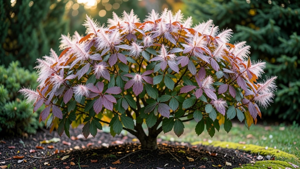 Smoke Tree Photos: Year-Round Privacy Screen in 3 Years