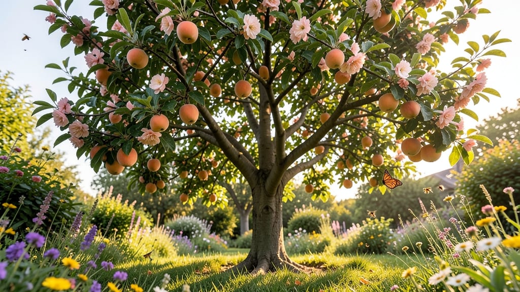 Peach Plum Hybrid for Pollinators
