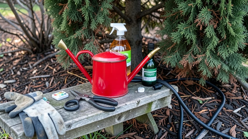 Cypress Tree Turning Brown Treatment: Oxygen-Starved Roots Rescue in 3 Steps