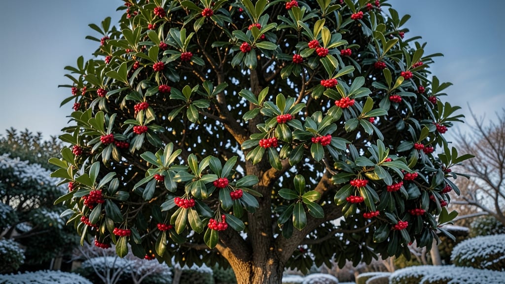 Japanese Holly Trees