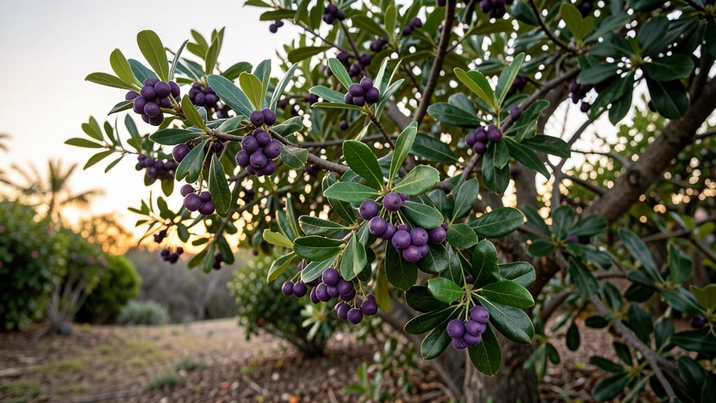 Oregon Grape Holly: Native Purple Berries