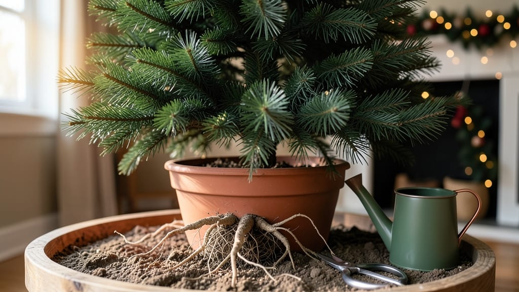 Root Pruning for Potted Tree Health