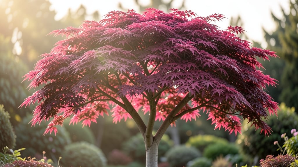 What Tree Has Pink Leaves: Stunning Seasonal Color for Your Garden