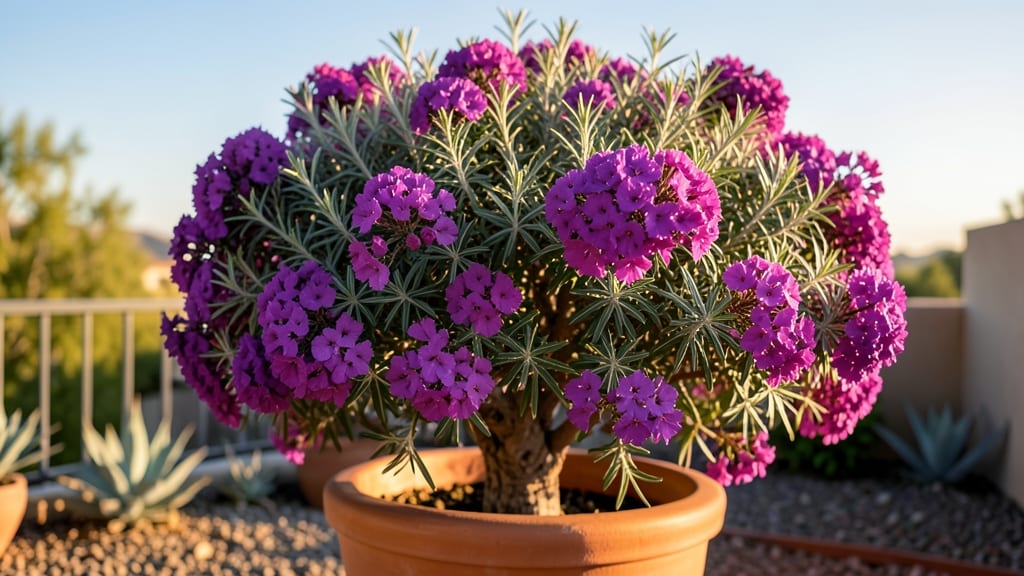 Crape Myrtle 'Tonto': Compact Purple Bloom