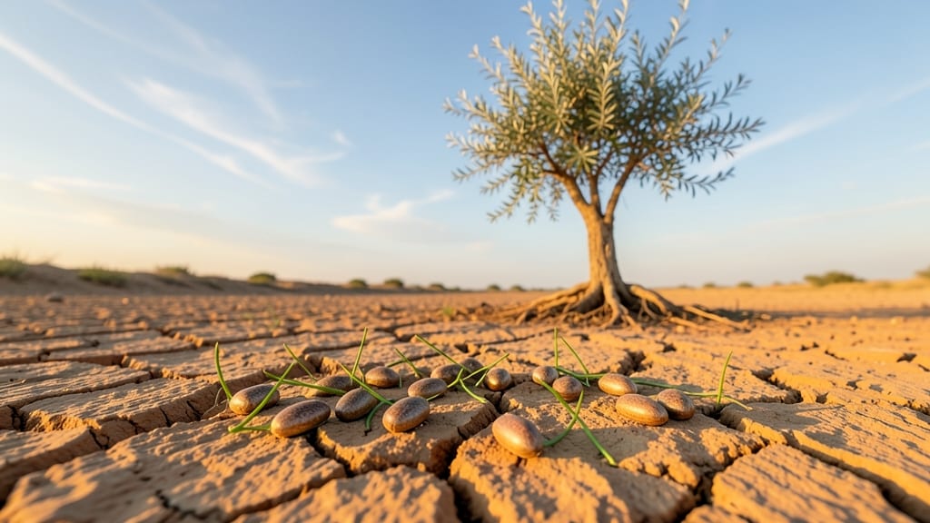Russian Olive Tree Seeds for Drought Resistance