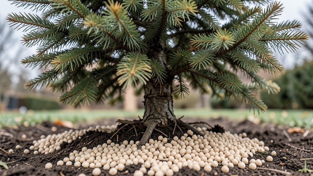 Fertilizing Pruned Live Trees