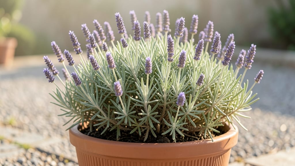 Lavender Tree Pot: Year-Round Fragrance With Minimal Pruning Effort
