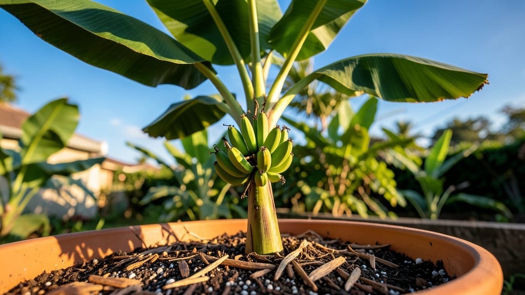 Banana Tree in Full Sun: Towering Harvests Without Leaf Burn