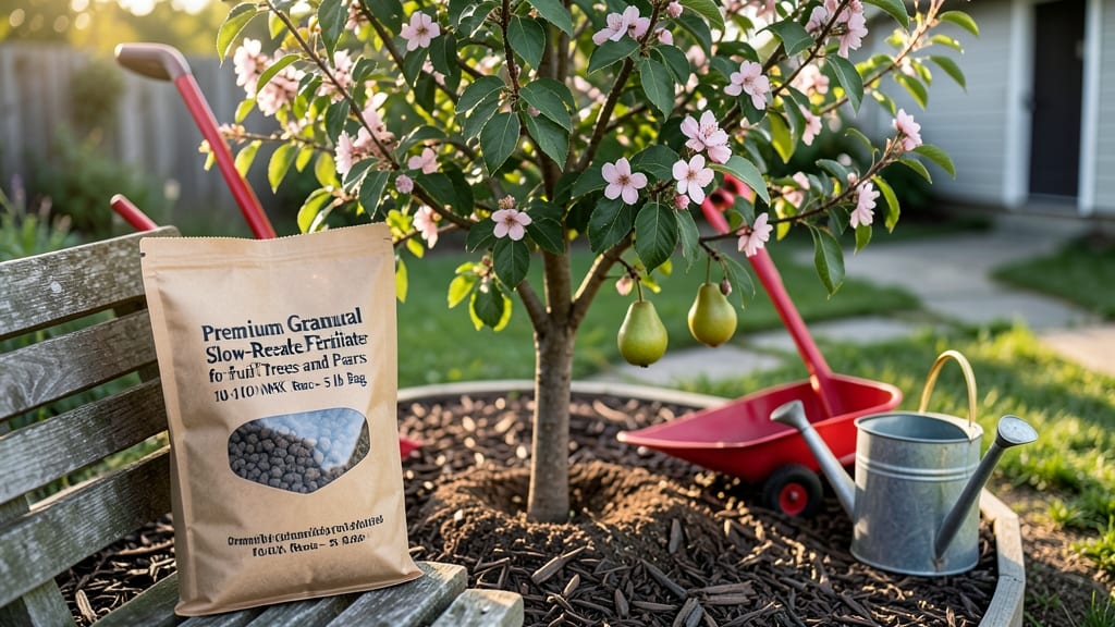 Asian Pear Tree Fertilizer: N-P-K Ratios for Heavy Fruit Bearing Seasons