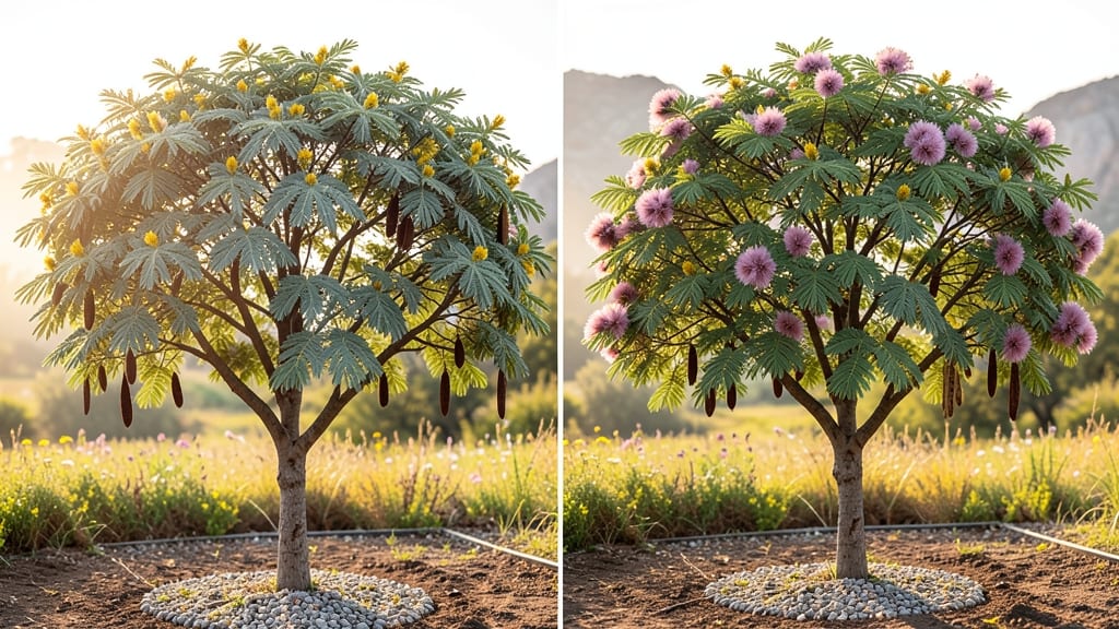 Monkeypod Tree vs Mimosa: Pruning Secrets for Healthy Growth Comparison