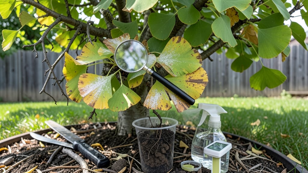 Ginkgo Tree Leaf Problems: Yellowing, Curling, and Spot Cure Guide