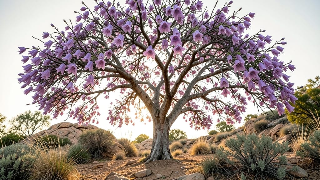 Fremontia 'California': Fragrant Purple Flowers
