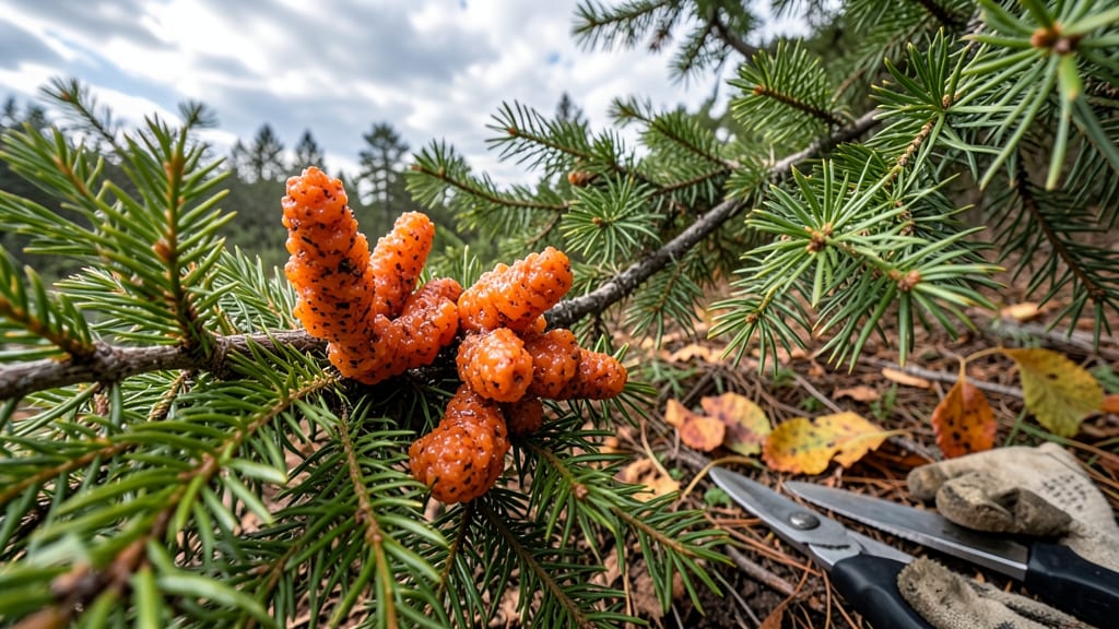 Cedar Tree Rust: Organic Spray Fix for Fungal Blight Rescue