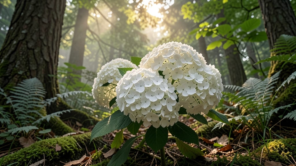 Smooth Hydrangea for Fragrant White Blooms