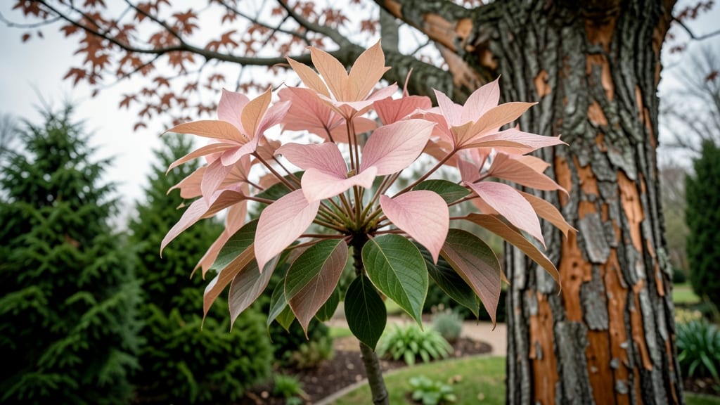 Pink Dogwood Tree's Showy Bracts