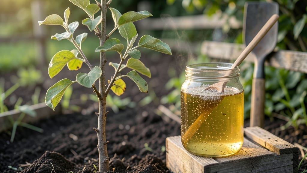 Ash Tea Soil Drenching