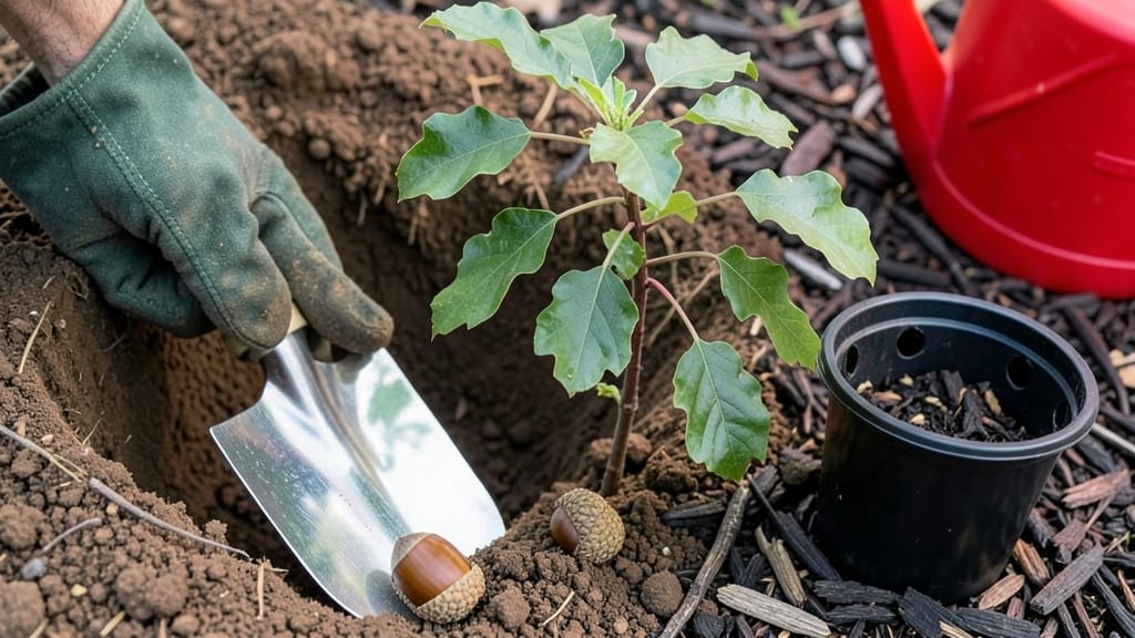 How to Plant an Oak Tree Seed: Cold-Stratified Sprouts in 3 Months
