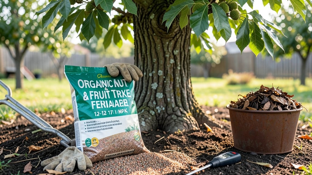 Nut Tree Fertilizer: Slow-Release Boost for Heavy Harvests